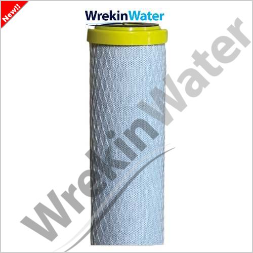 New WWF-CHLORA10 Chloramine Reduction Carbon Block Filter 1µm 93/4in x 2.5in